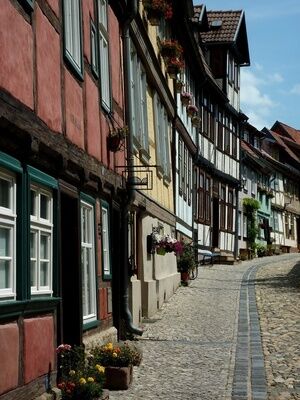 Alte Gasse in Quedlinburg