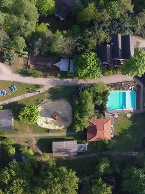 Luftbild der Hotelanlage Family Club Harz