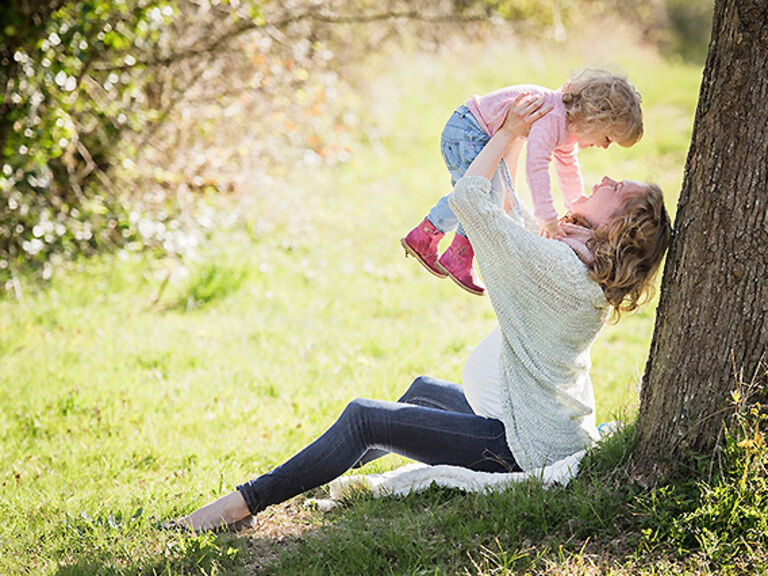 Mama und Kind