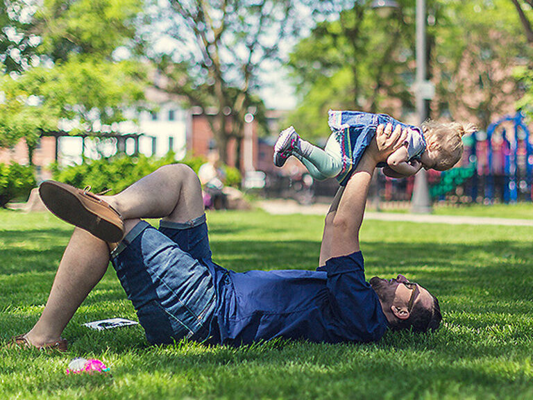 Vater mit Tochter