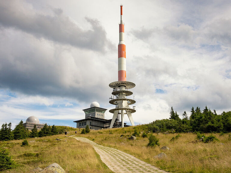 Gipfel des Brocken im Harz