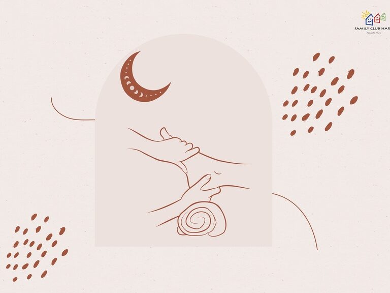 Fußmassage im Wellnessbereich des Family Club Harz