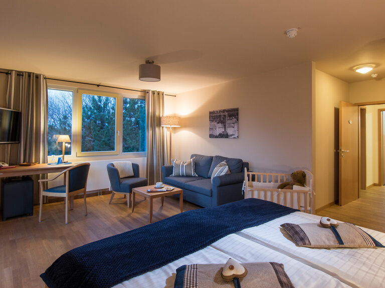 Großes Premium Hotelzimmer im Family Club Harz